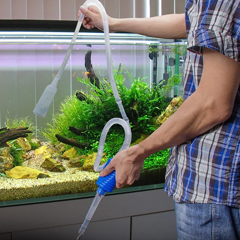 Marine Aquarium Vacuum - Aquarium Siphon Fish Tank Syphon Vacuum