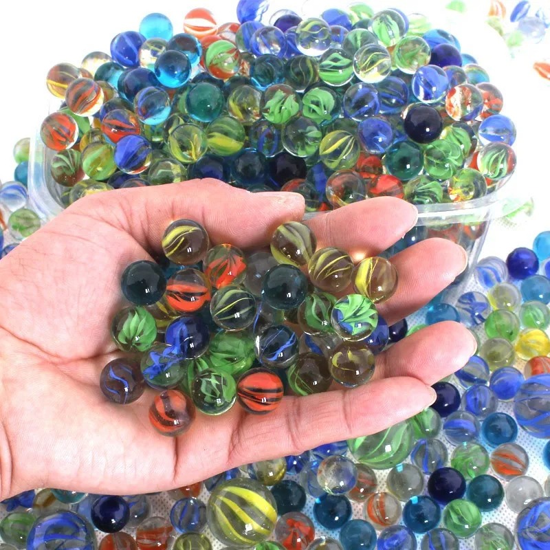50Pcs 14mm Colorful Glass Marb - đánh giá và giá Aquarium Marine Tank