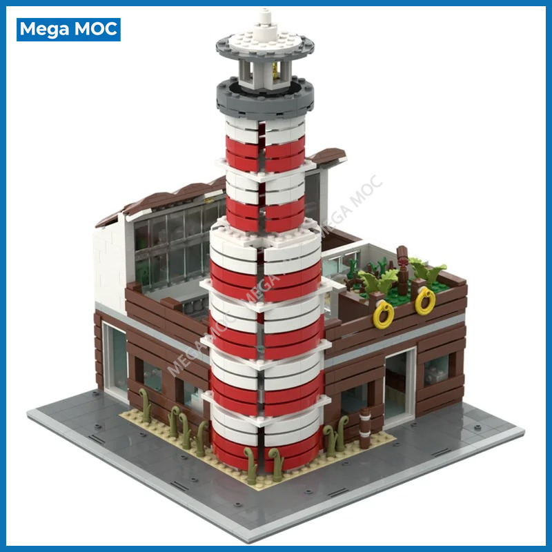 DIY City Aquarium MOC Bricks B - đánh giá và giá Aquarium And Marine Museum