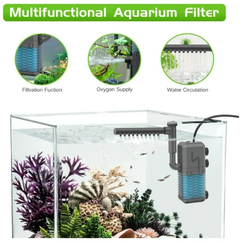 3-IN-1 Silent Aquarium Interna - đánh giá và giá Marine Aquarium Overflow Box