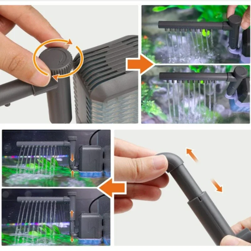 3-IN-1 Silent Aquarium Interna - đánh giá và giá Marine Aquarium Overflow Box