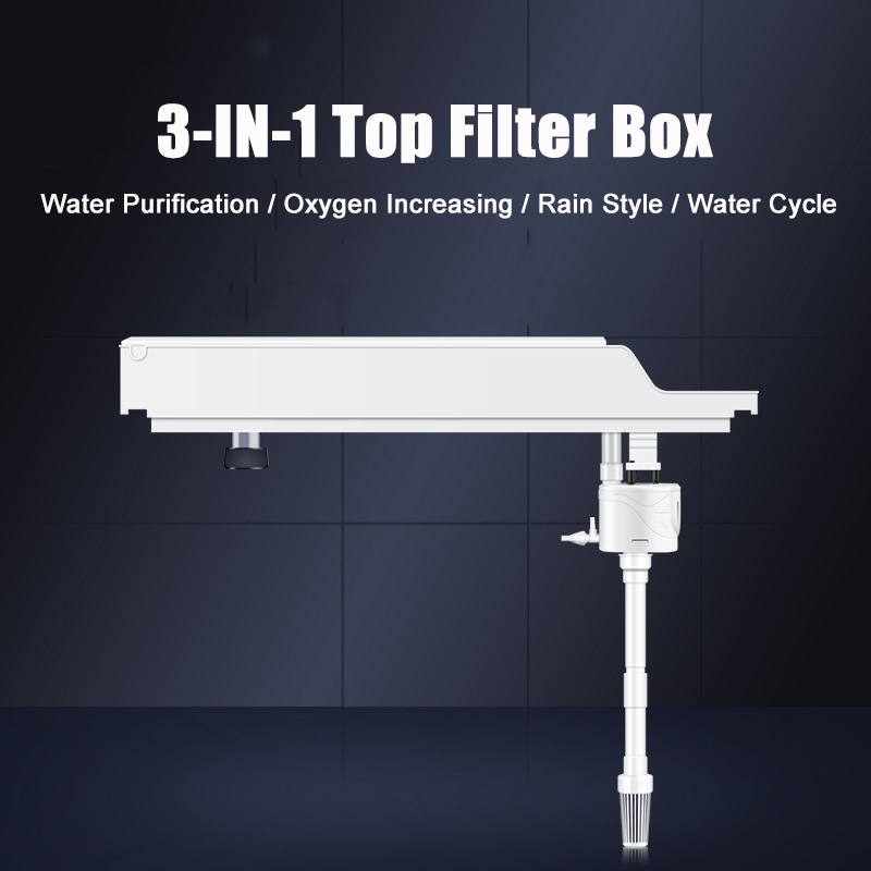 Mưa Lọc Bể Cá Filting Hộp Hệ T - đánh giá và giá Marine Aquarium Overflow Box