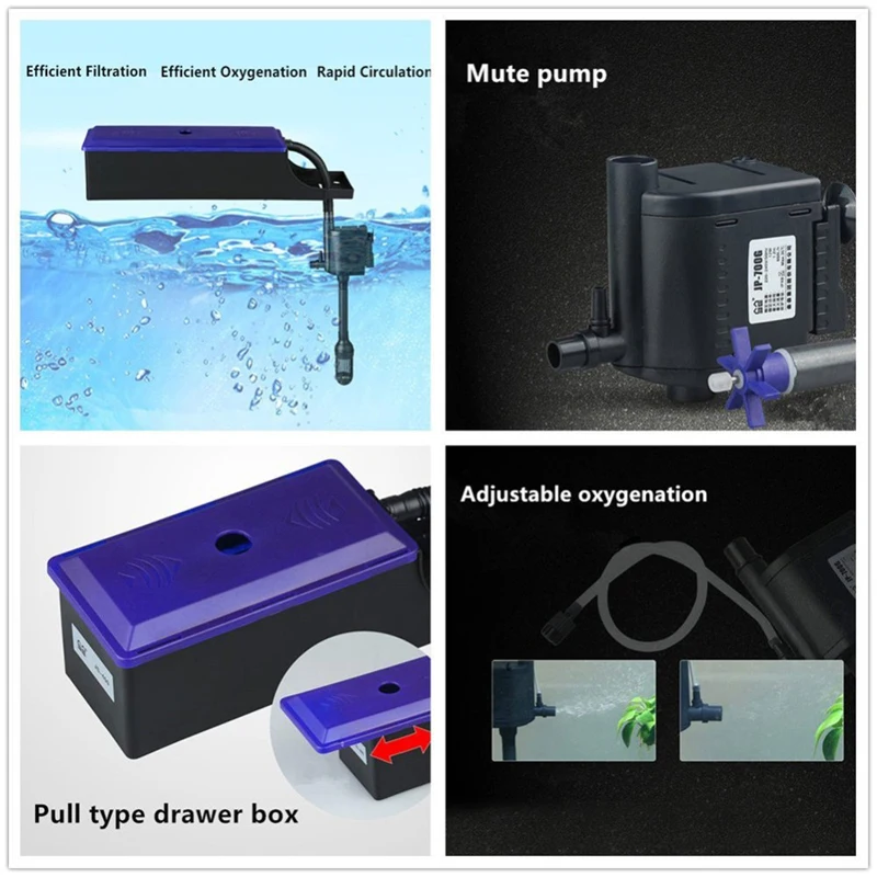 Sunsun 110-240V JS-Máy Lọc Bể  - đánh giá và giá Marine Aquarium Overflow Box
