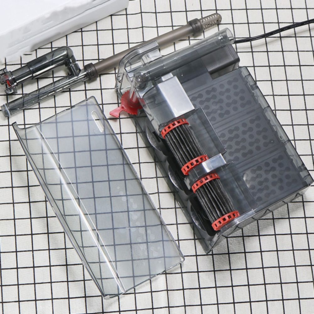 3 in 1 Fish Tank Filter Silent - đánh giá và giá Marine Aquarium Overflow Box