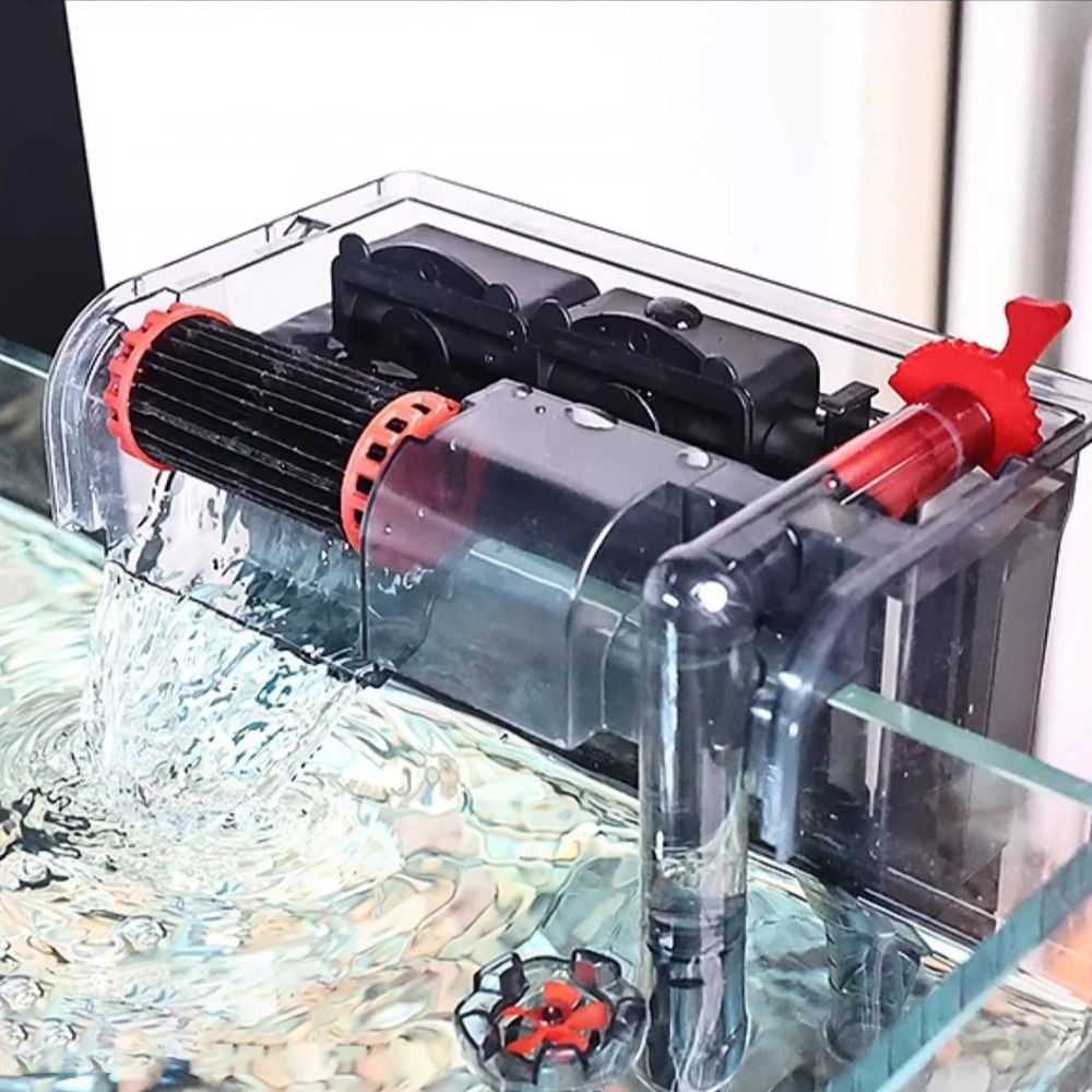 3 in 1 Fish Tank Filter Silent - đánh giá và giá Marine Aquarium Overflow Box