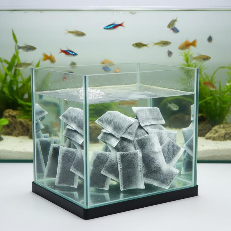 10/20/40pcs Aquarium Activated - đánh giá và giá Marine Aquarium Overflow Box