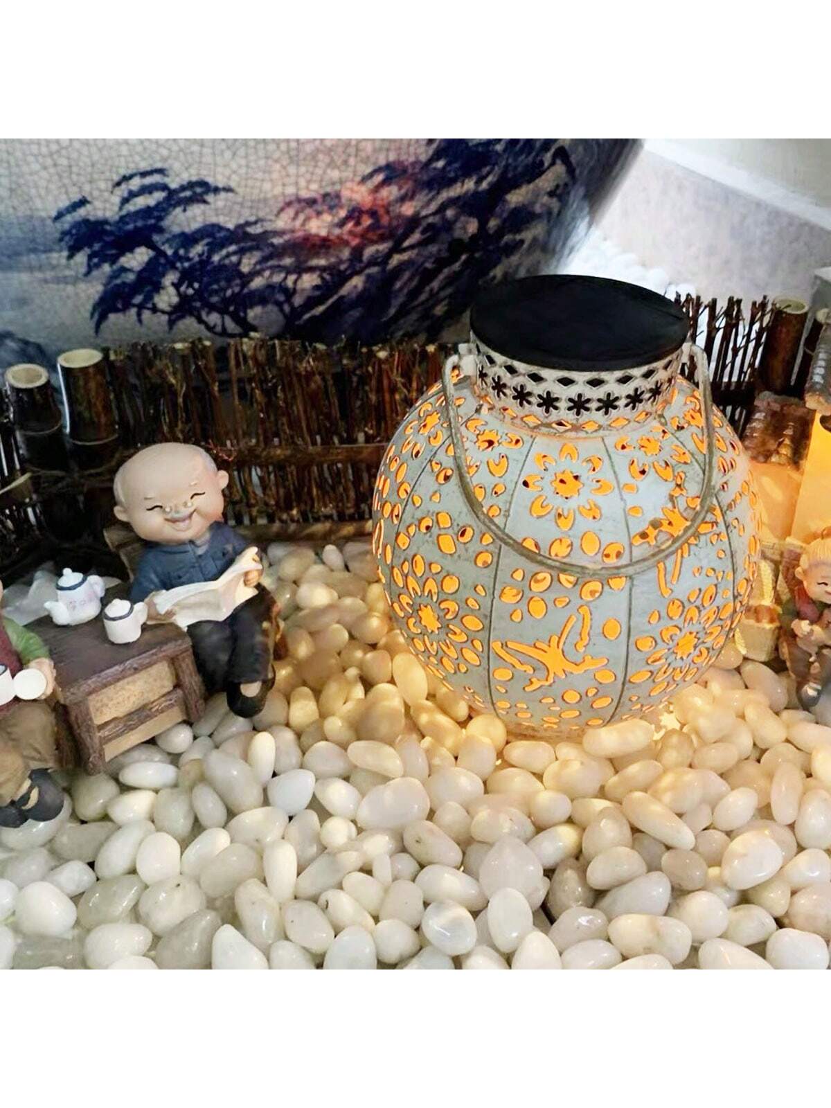 River Rocks Decorative Ornamen - đánh giá và giá Aquarium Marine Tank
