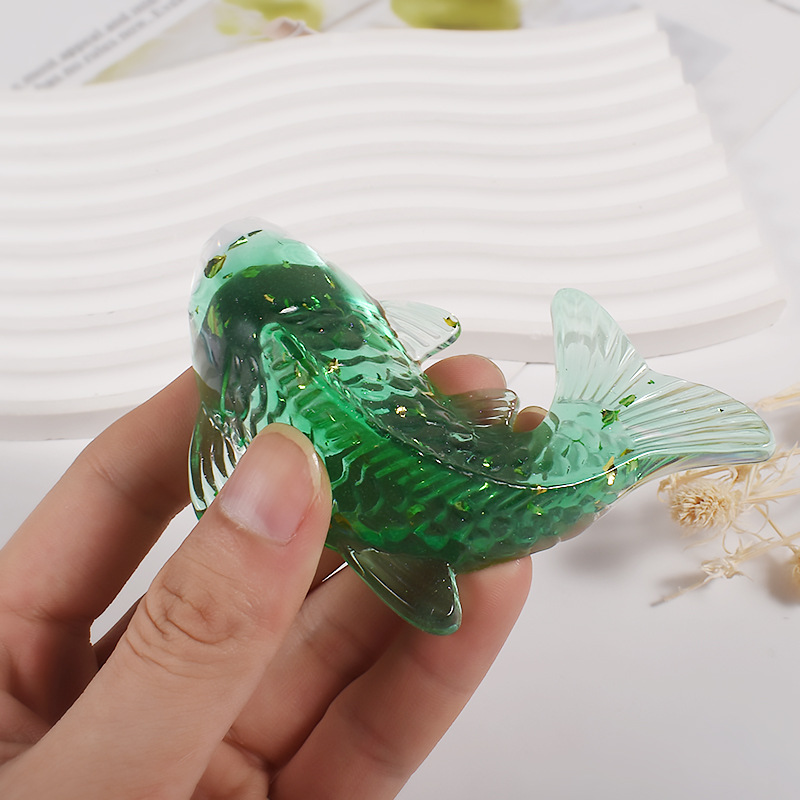 3D Koi Fish Shaped Epoxy Resin - đánh giá và giá Aquarium Marine Tank