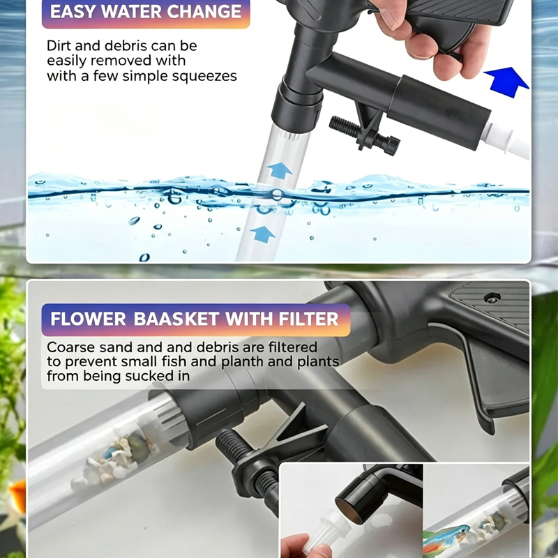 Aquarium Fish Tank Water Chang - đánh giá và giá Marine Aquarium Vacuum