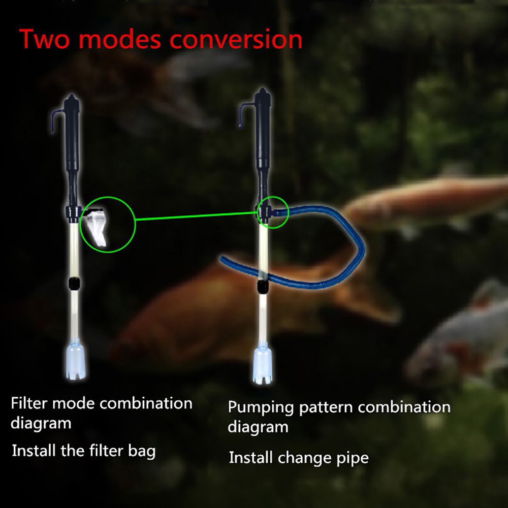 Aquarium Battery Syphon Operat - đánh giá và giá Marine Aquarium Vacuum