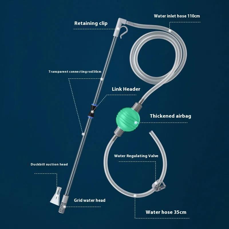 Aquarium Gravel Cleaner Syphon - đánh giá và giá Marine Aquarium Vacuum