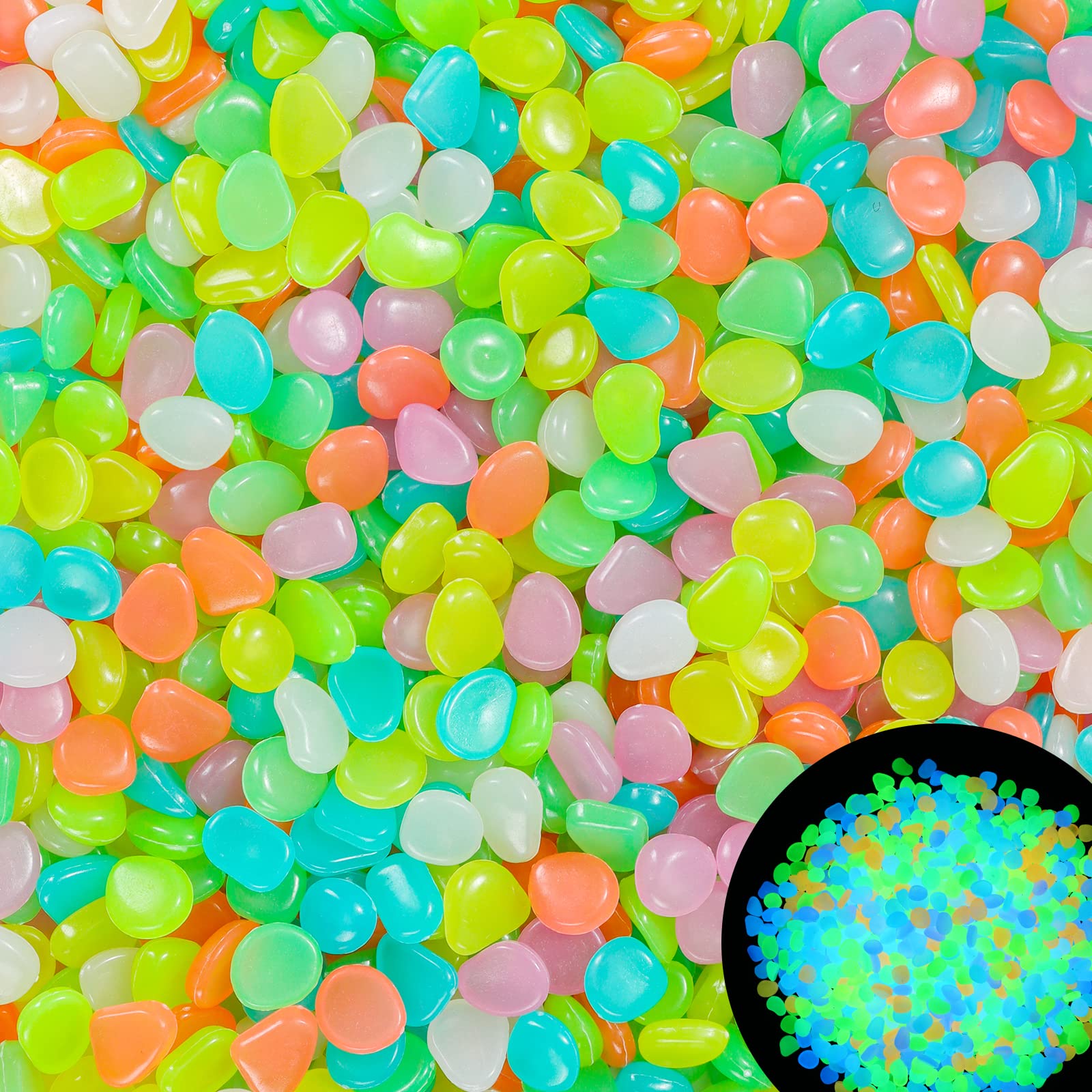 100Pcs Glow in the Dark Garden - đánh giá và giá Aquarium Marine Tank