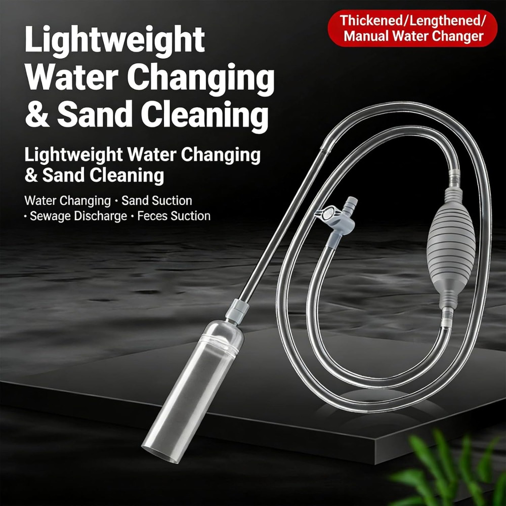 1.7m Aquarium Cleaner Fish Tan - đánh giá và giá Marine Aquarium Vacuum